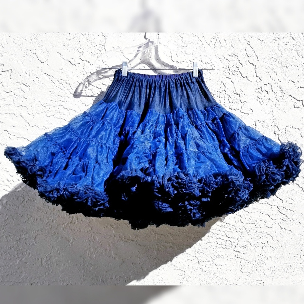 Royal Blue Petticoat Tutu • Rockabilly Pin-Up